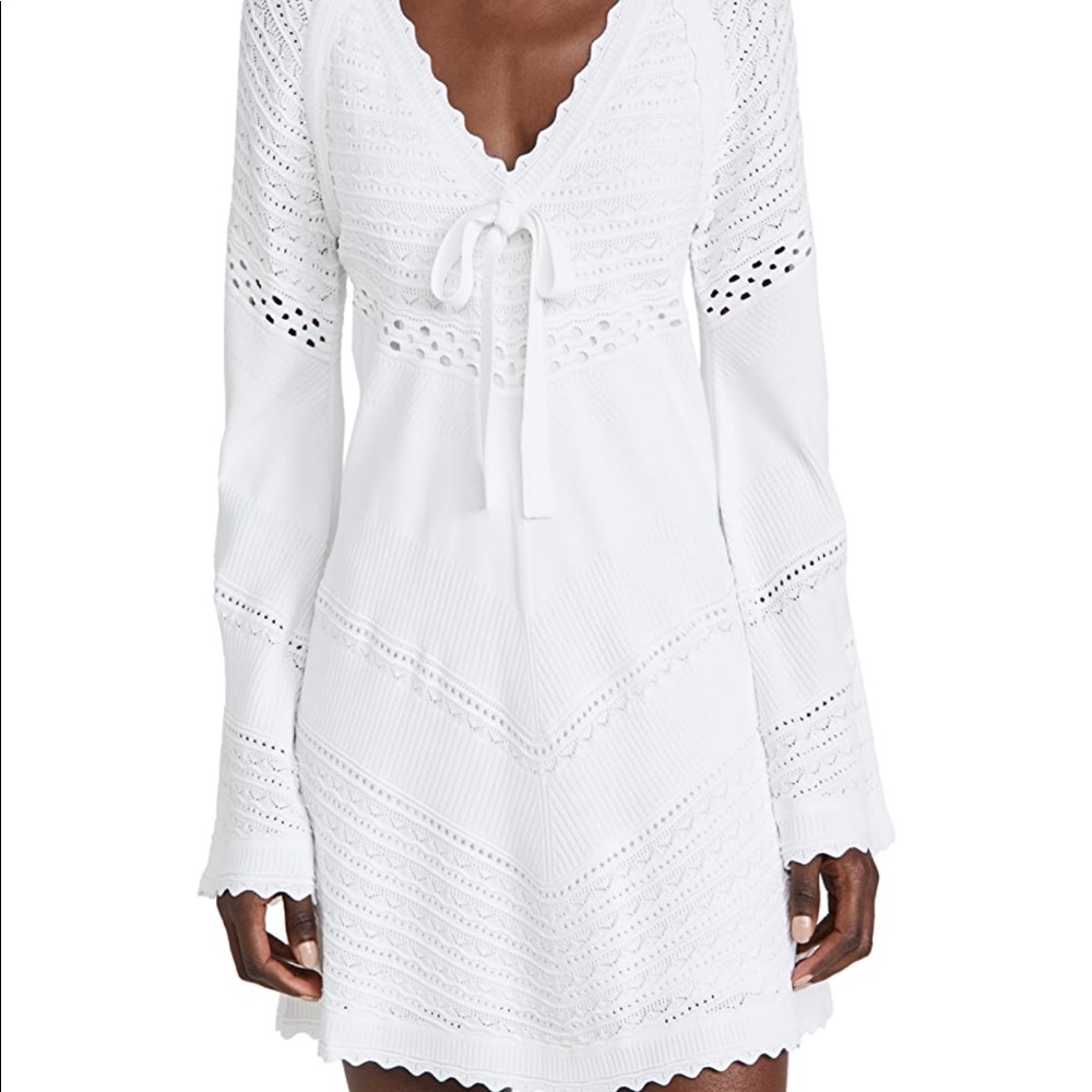 Alexis Thara Pointelle Knit Dress